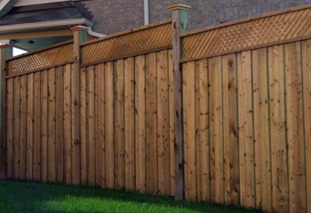 lattice fence, fence designes, how to, fence picture