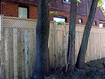 lattice fence, fence designes, how to, fence picture